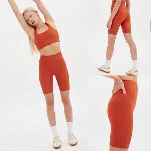 NWT Girlfriend Collective High Rise Bike Short